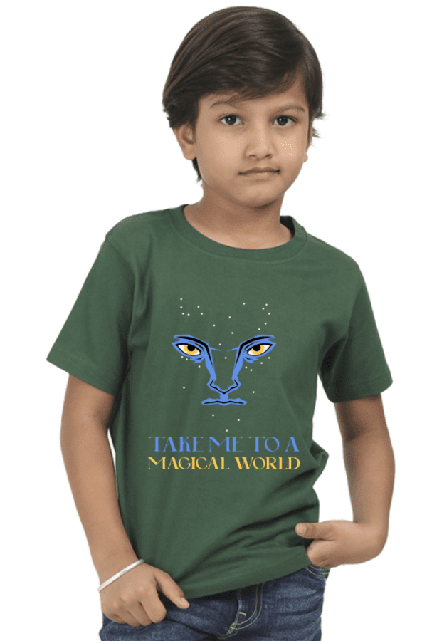 Boy Classic Crew T-Shirt || Take me to the Magical World