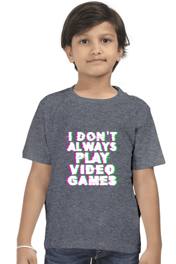 Boy Classic Crew T-Shirt || I don't play Video games
