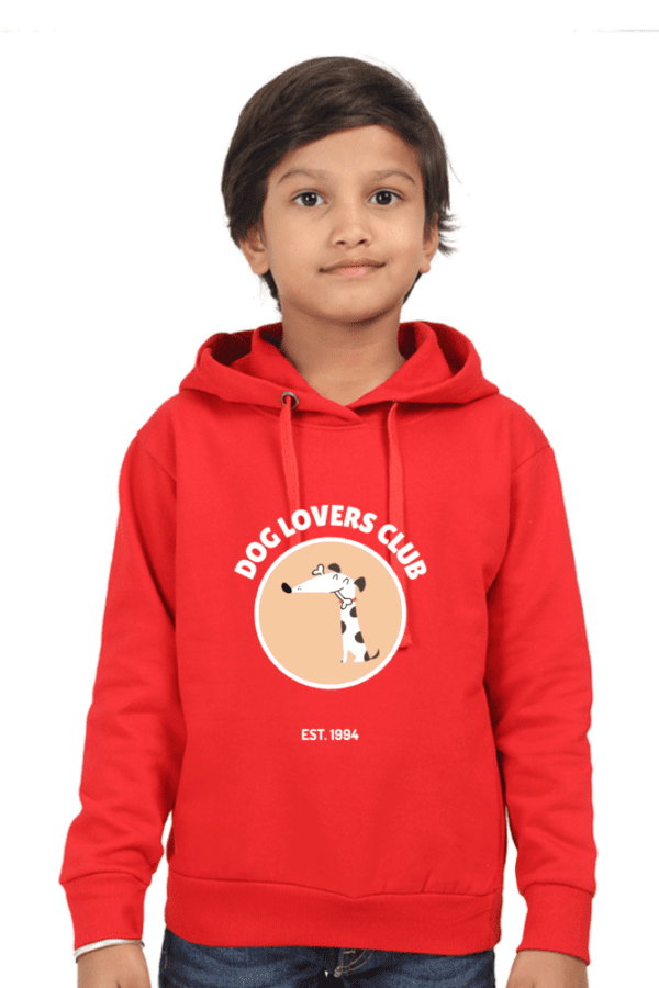 Kids Unisex Hoodie || Dog Lovers Club