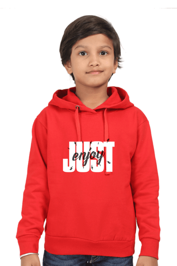 Kids Unisex Hoodie || Just Enjoy