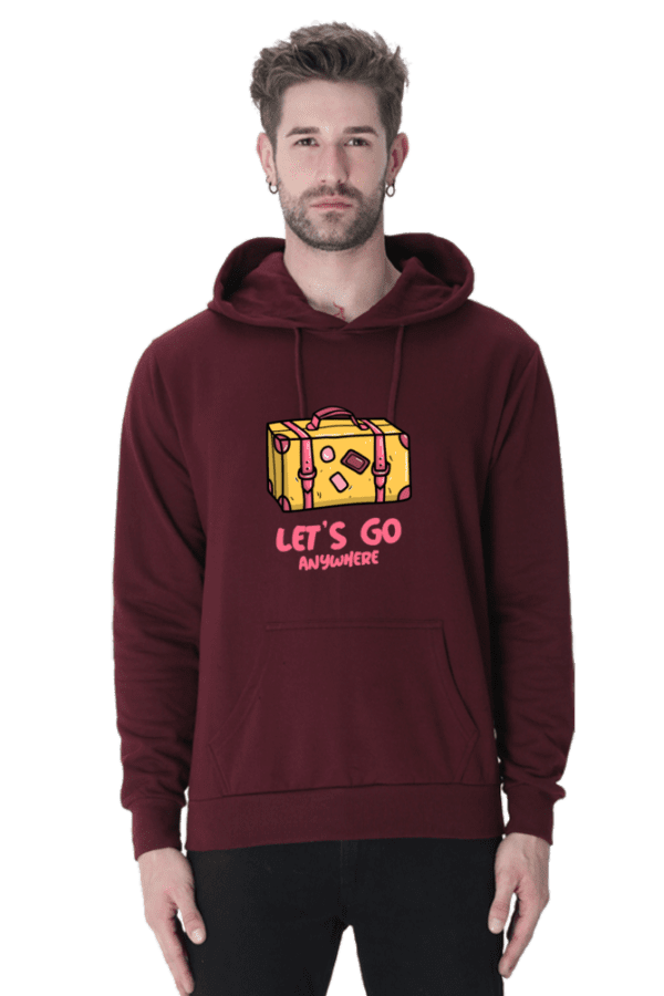 Unisex Hoodie || Let's Go Anywhere